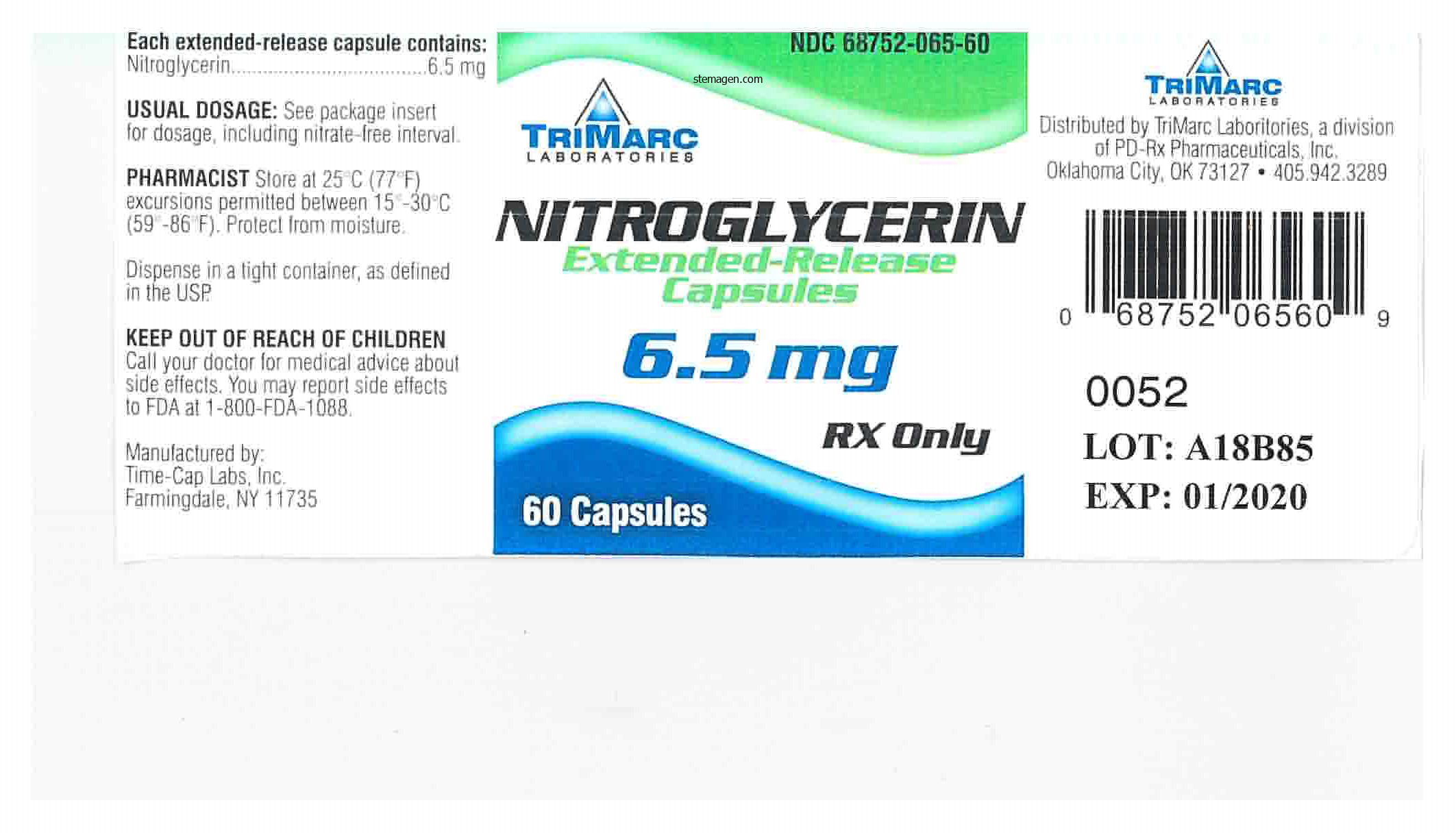 cheap 6.5 mg nitroglycerin fast delivery